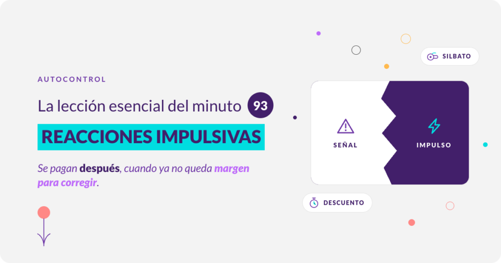 Reacciones impulsivas: la leccion esencial del minuto 93, portada del blog de Capability Building