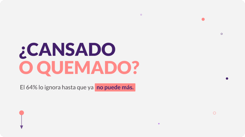 Portada del artículo sobre agotamiento silencioso