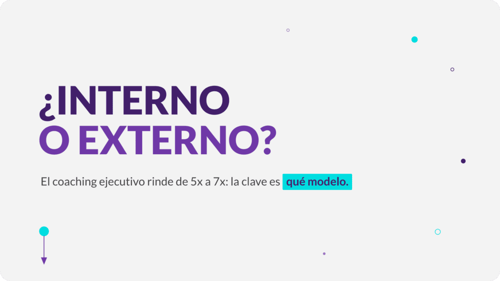 Portada del artículo sobre coaching interno vs externo