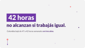 Portada del artículo sobre reducción de la jornada laboral: 42 horas no alcanzan si trabajás igual