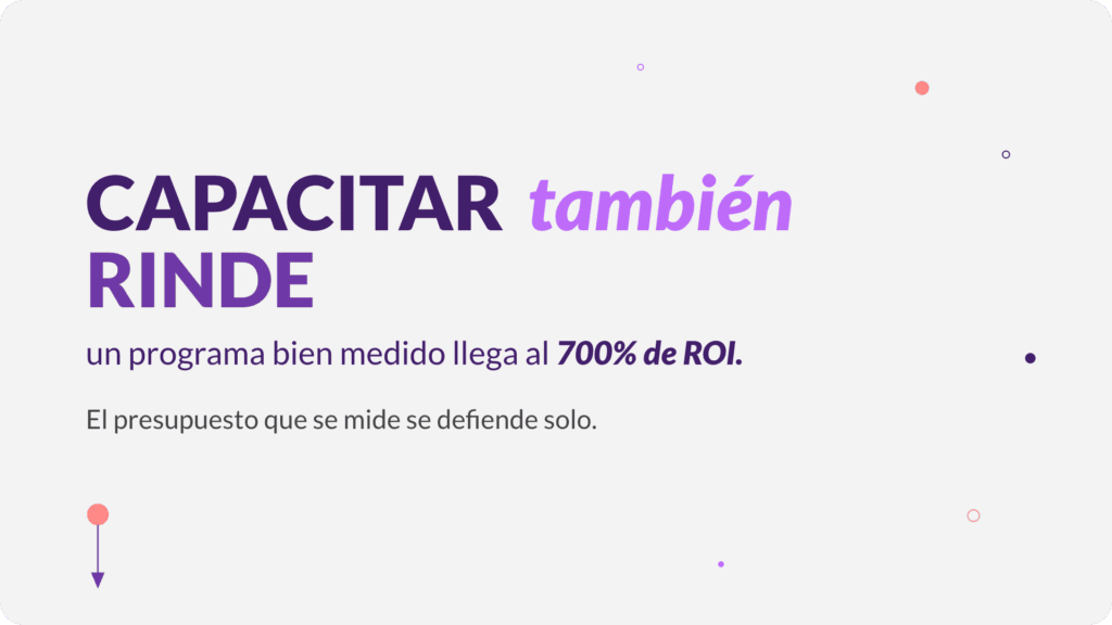 Portada del artículo sobre ROI de la capacitación
