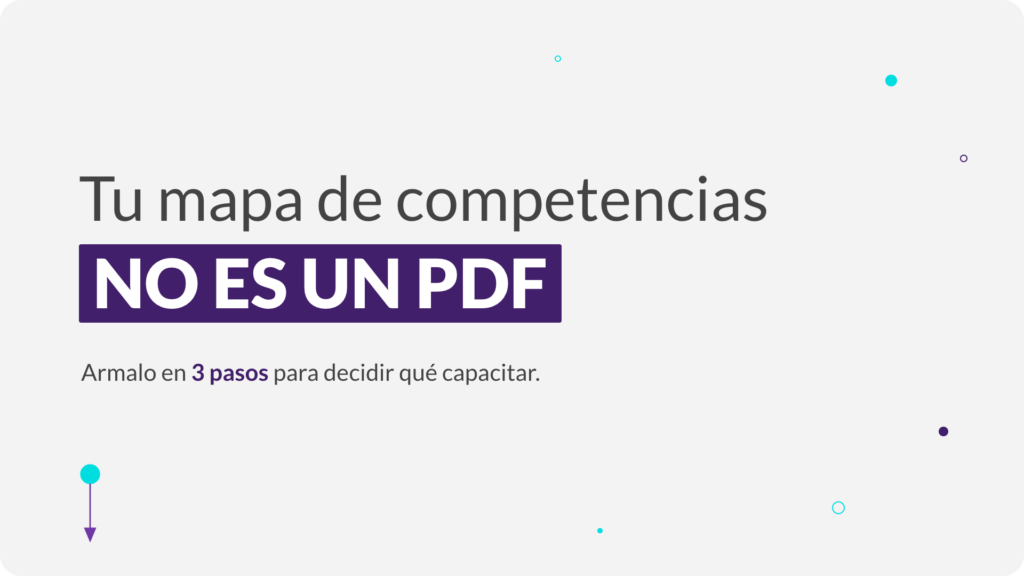 Portada: mapa de competencias, tu mapa de competencias no es un PDF
